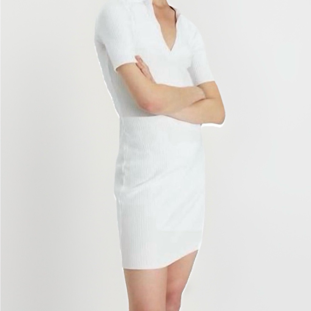 Cotton Citizen Ibiza Short Sleeve Polo Dress